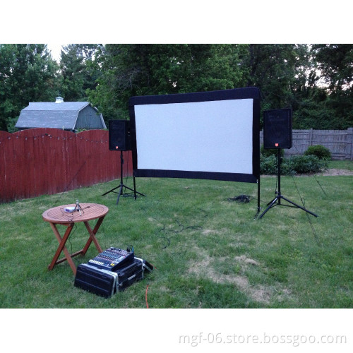 VGOMS7296 120'' most popular out door movie house screen projection screens